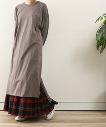 【ZOZO限定】サキシマamp「カットロングワンピース」