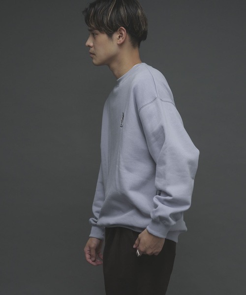 SENSE OF PLACE by URBAN RESEARCH（センスオブプレイスバイアーバンリサーチ）の「『別注』TeddyBear×SENSE OF PLACE　テディベアウラキモウスウェットA（スウェット・メンズ・ブラック/ベージュ/ブルー/グリーン・MEDIUM/LARGE）」の14枚目の写真