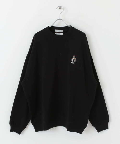 SENSE OF PLACE by URBAN RESEARCH（センスオブプレイスバイアーバンリサーチ）の「『別注』TeddyBear×SENSE OF PLACE　テディベアウラキモウスウェットA（スウェット・メンズ・ブラック/ベージュ/ブルー/グリーン・MEDIUM/LARGE）」の18枚目の写真