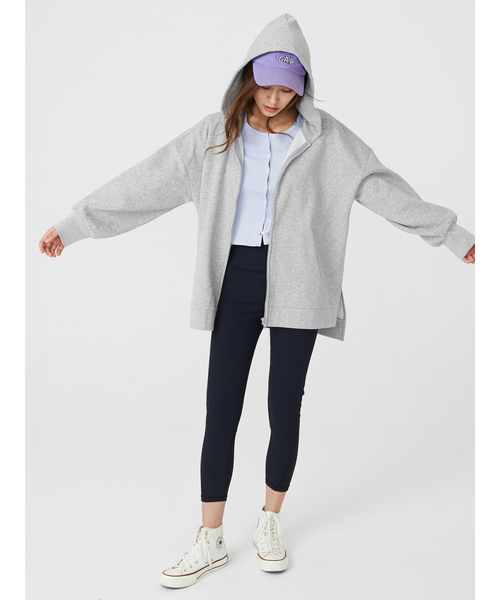 GAP（ギャップ）の「フロントファスナー パーカー（パーカー・レディース・その他/ネイビー/グリーン/グレー・M/XL/L/S/XXS/XS）」の12枚目の写真