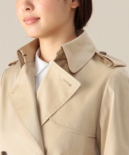 green label relaxing(グリーンレーベルリラクシング)の「◆GT 120/3 GABA トレンチコート ◆(トレンチコート・レディース・ベージュ/ネイビー・44/34/38/40/36/42)」の7枚目の写真
