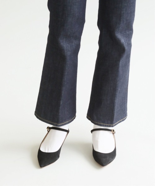 IENA（イエナ）の「《追加2》FABIO RUSCONI ストラップパンプス◆（パンプス・レディース・ブラック・35.5/36/37/38/38.5）」の4枚目の写真