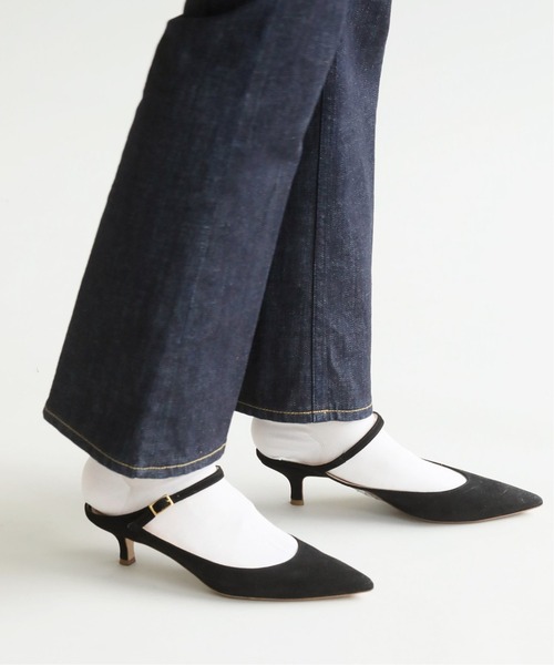 IENA（イエナ）の「《追加2》FABIO RUSCONI ストラップパンプス◆（パンプス・レディース・ブラック・35.5/36/37/38/38.5）」の6枚目の写真