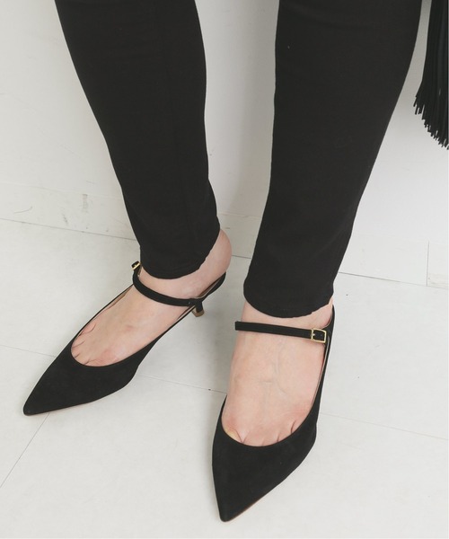 IENA（イエナ）の「《追加2》FABIO RUSCONI ストラップパンプス◆（パンプス・レディース・ブラック・35.5/36/37/38/38.5）」の9枚目の写真