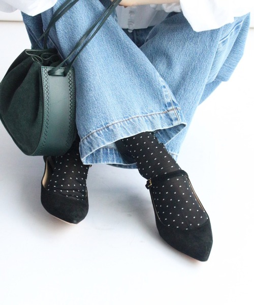 IENA（イエナ）の「《追加2》FABIO RUSCONI ストラップパンプス◆（パンプス・レディース・ブラック・35.5/36/37/38/38.5）」の2枚目の写真