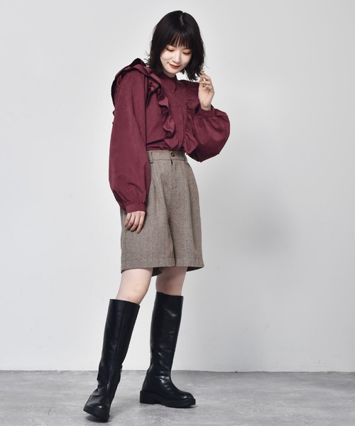 RETRO GIRL(レトロガール)の「バミューダパンツ(その他パンツ・レディース・ブラック系その他/ブラウン系その他/ブラック・FREE)」の17枚目の写真