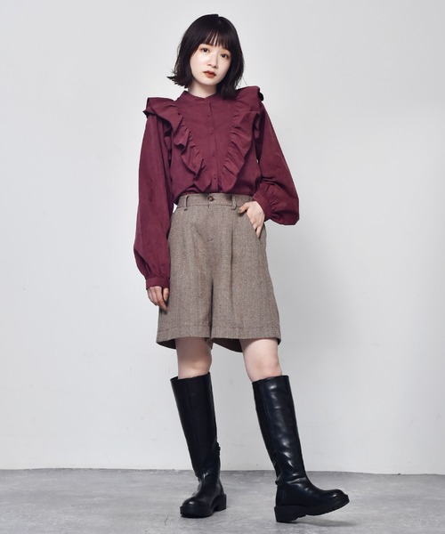 RETRO GIRL(レトロガール)の「バミューダパンツ(その他パンツ・レディース・ブラック系その他/ブラウン系その他/ブラック・FREE)」の16枚目の写真