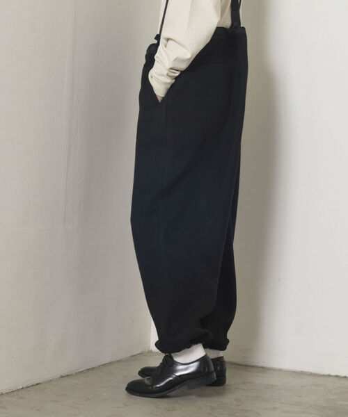 GLOSTER(グロスター)の「【GLOSTER/グロスター】ベルト付 フリースイージーパンツ(その他パンツ・メンズ・ブラック/ライトグレー・MEDIUM/LARGE)」の16枚目の写真