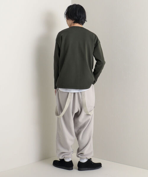 GLOSTER(グロスター)の「【GLOSTER/グロスター】ベルト付 フリースイージーパンツ(その他パンツ・メンズ・ブラック/ライトグレー・MEDIUM/LARGE)」の22枚目の写真