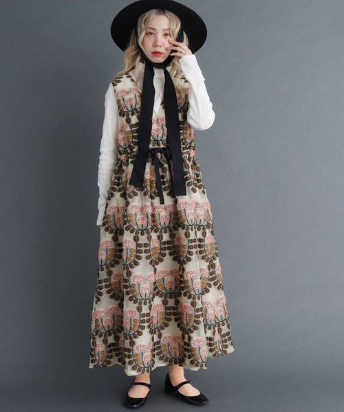 peu pres（プープレ）の「れんげ草JQ ワンピース（ワンピース）」 - WEAR