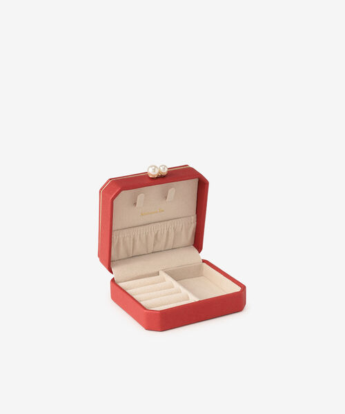 Afternoon Tea（アフタヌーンティー）の「ジュエリーボックスS（収納グッズ・レディース・レッド・ONE SIZE）」の4枚目の写真