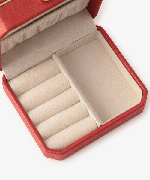 Afternoon Tea（アフタヌーンティー）の「ジュエリーボックスS（収納グッズ・レディース・レッド・ONE SIZE）」の5枚目の写真