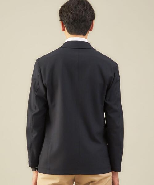 green label relaxing(グリーンレーベルリラクシング)の「ネイビー 02 4B 2P- ダブルジャケット -ストレッチ-(テーラードジャケット・メンズ・ネイビー・M/S/L/XL)」の4枚目の写真