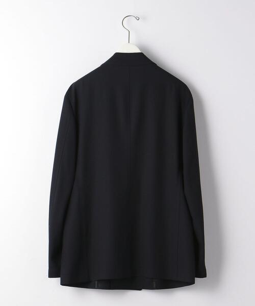 green label relaxing(グリーンレーベルリラクシング)の「ネイビー 02 4B 2P- ダブルジャケット -ストレッチ-(テーラードジャケット・メンズ・ネイビー・M/S/L/XL)」の8枚目の写真