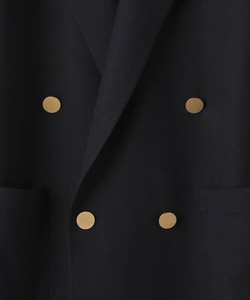 green label relaxing(グリーンレーベルリラクシング)の「ネイビー 02 4B 2P- ダブルジャケット -ストレッチ-(テーラードジャケット・メンズ・ネイビー・M/S/L/XL)」の13枚目の写真