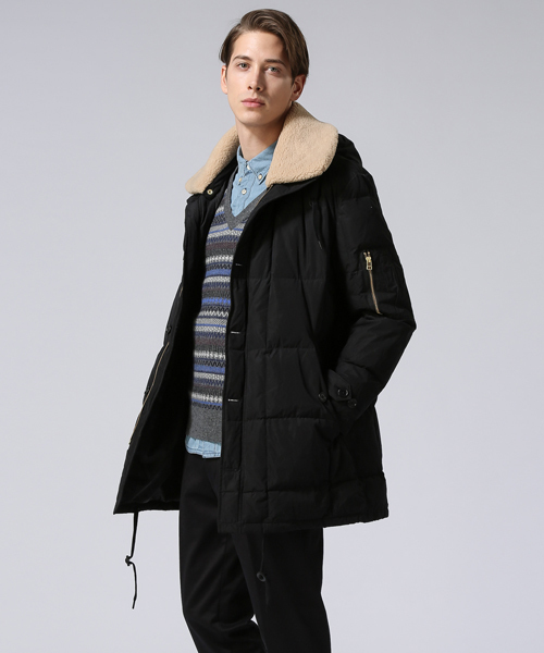 ポールスミス　迷彩✖️カーキ　リバーシブルダウンジャケット Paul Smithポールスミス 迷彩×カーキ リバーシブル ダウン