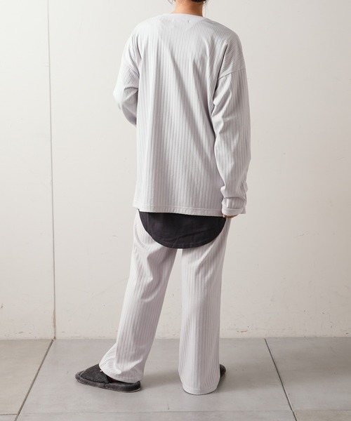 TERRITOIRE（テリトワール）の「ワイドリブカーディガン（カーディガン/ボレロ・レディース・ライトグレー/グリーン/アイボリー・FREE）」の21枚目の写真