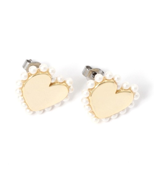 GLOBAL WORK（グローバルワーク）の「イニシャルピアス/260118（ピアス（両耳用）・レディース・ゴールド/イエロー/ライトイエロー/ゴールド系その他/イエロー系その他3/イエロー系その他4・FREE）」の5枚目の写真