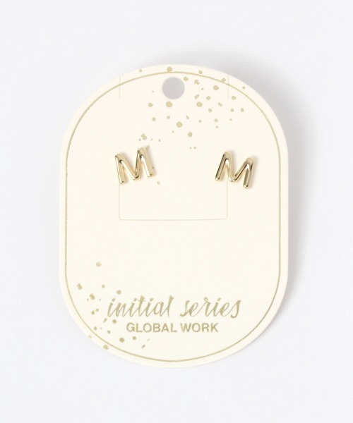 GLOBAL WORK（グローバルワーク）の「イニシャルピアス/260118（ピアス（両耳用）・レディース・ゴールド/イエロー/ライトイエロー/ゴールド系その他/イエロー系その他3/イエロー系その他4・FREE）」の10枚目の写真