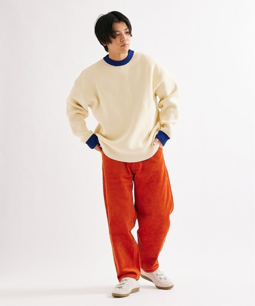 JOURNAL STANDARD(ジャーナルスタンダード)の「【LOGAN / ローガン×JS】別注 ギフト ニット(ニット/セーター・メンズ・グリーン/イエロー系その他/ホワイト/ネイビー/ベージュ・M/L)」の6枚目の写真