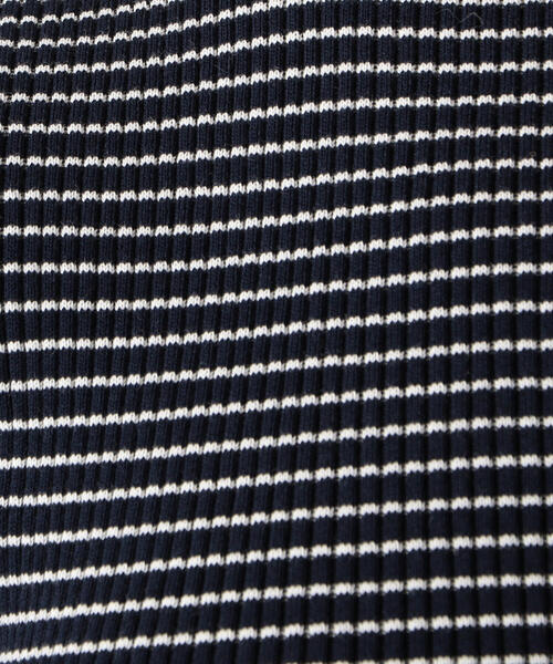 TOMORROWLAND (トゥモローランド)の「コットンリブ ボートネックプルオーバー(ニット/セーター・レディース・ライトベージュ/ブルー系その他4/ピンク/ホワイト・S)」の11枚目の写真