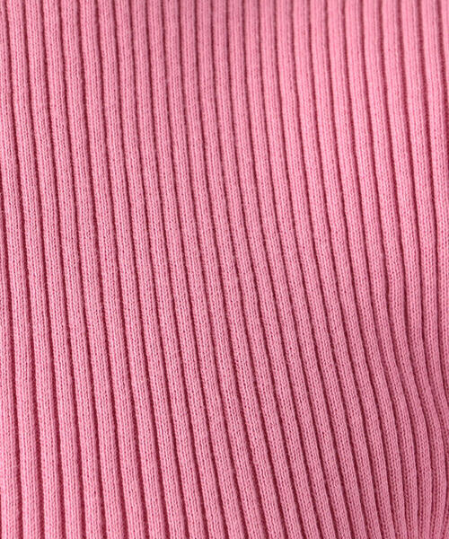 TOMORROWLAND (トゥモローランド)の「コットンリブ ボートネックプルオーバー(ニット/セーター・レディース・ライトベージュ/ブルー系その他4/ピンク/ホワイト・S)」の16枚目の写真