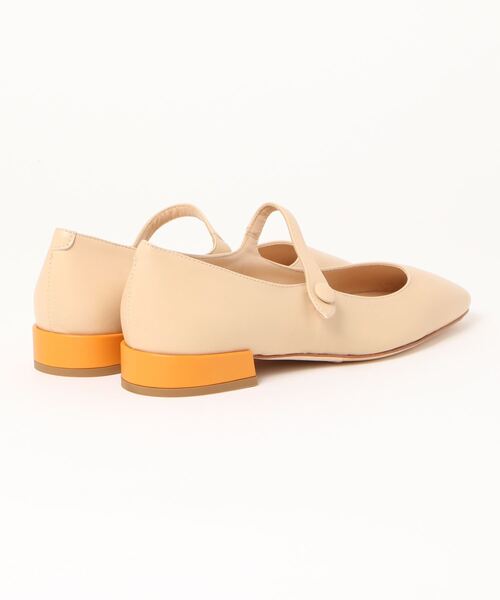 FABIO RUSCONI(ファビオルスコーニ)の「【FABIO RUSCONI】カラーヒールメリージェーンパンプス(F21008)(パンプス・レディース・ベージュ系その他/ブラック系その他・35/36/37/39/38)」の3枚目の写真