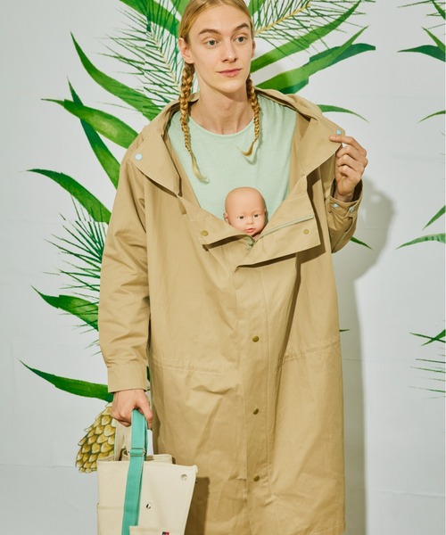 AlexanderLeeChang（アレキサンダーリーチャン）の「AlexanderLeeChang アレキサンダーリーチャン / LONG FREAKS MODS COAT ロングフリークスモッズコート / AC032201（モッズコート・メンズ・グリーン/ミント/ベージュ・3/2）」の2枚目の写真