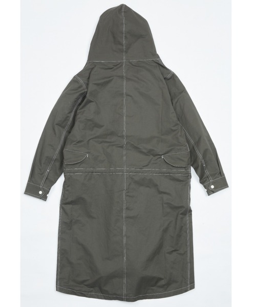 AlexanderLeeChang（アレキサンダーリーチャン）の「AlexanderLeeChang アレキサンダーリーチャン / LONG FREAKS MODS COAT ロングフリークスモッズコート / AC032201（モッズコート・メンズ・グリーン/ミント/ベージュ・3/2）」の5枚目の写真