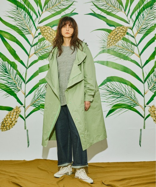 AlexanderLeeChang（アレキサンダーリーチャン）の「AlexanderLeeChang アレキサンダーリーチャン / LONG FREAKS MODS COAT ロングフリークスモッズコート / AC032201（モッズコート・メンズ・グリーン/ミント/ベージュ・3/2）」の10枚目の写真