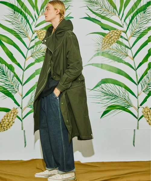 AlexanderLeeChang（アレキサンダーリーチャン）の「AlexanderLeeChang アレキサンダーリーチャン / LONG FREAKS MODS COAT ロングフリークスモッズコート / AC032201（モッズコート・メンズ・グリーン/ミント/ベージュ・3/2）」の15枚目の写真