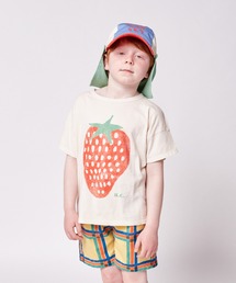 BOBO CHOSES | Strawberry short sleeve T-shirt(Tシャツ/カットソー)