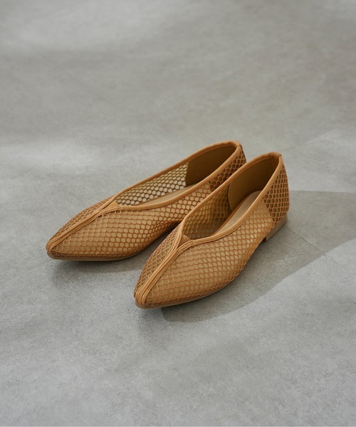 prose verse（プロズヴェール）の「パイピングメッシュパンプス（パンプス・レディース・ブラック/ベージュ・SMALL/MEDIUM/LARGE/X-LARGE/XX-LARGE）」の4枚目の写真