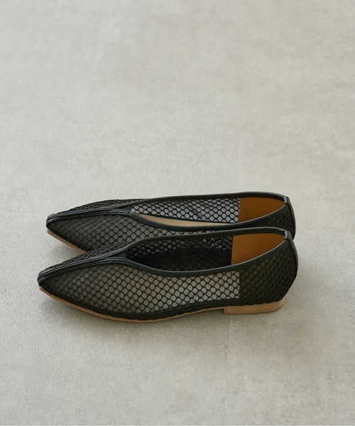 prose verse（プロズヴェール）の「パイピングメッシュパンプス（パンプス・レディース・ブラック/ベージュ・SMALL/MEDIUM/LARGE/X-LARGE/XX-LARGE）」の3枚目の写真