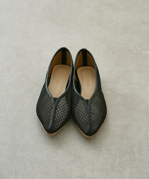 prose verse（プロズヴェール）の「パイピングメッシュパンプス（パンプス・レディース・ブラック/ベージュ・SMALL/MEDIUM/LARGE/X-LARGE/XX-LARGE）」の5枚目の写真