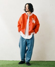 【FANATICS/ファナティクス×JOURNAL STANDARD】別注 サテン ジャケット MLB