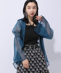 HARE | ソデフレアシアーシャツ(HARE)(シャツ/ブラウス)