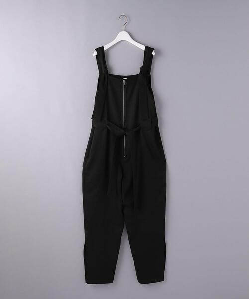 ELIN（エリン）の「＜ELIN（エリン）＞フロントジップ オールインワン（つなぎ/オールインワン・レディース・ブラック・36）」の6枚目の写真