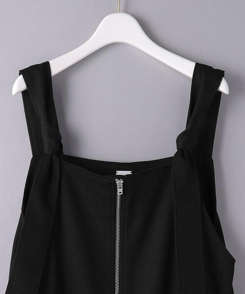 ELIN（エリン）の「＜ELIN（エリン）＞フロントジップ オールインワン（つなぎ/オールインワン・レディース・ブラック・36）」の8枚目の写真