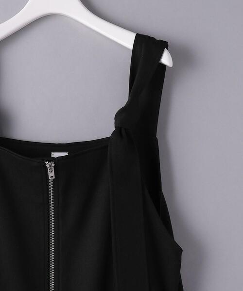 ELIN（エリン）の「＜ELIN（エリン）＞フロントジップ オールインワン（つなぎ/オールインワン・レディース・ブラック・36）」の9枚目の写真