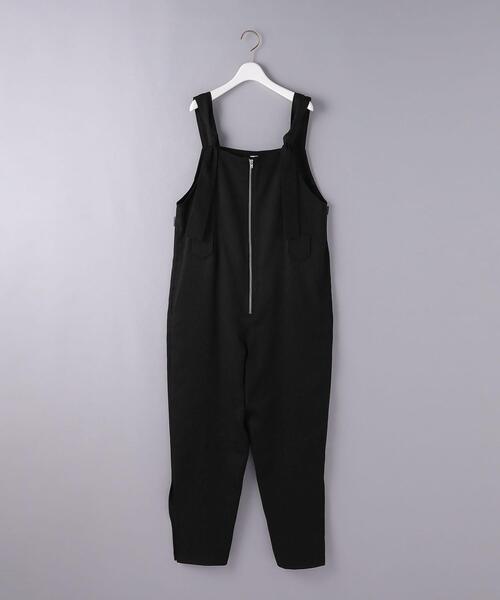 ELIN（エリン）の「＜ELIN（エリン）＞フロントジップ オールインワン（つなぎ/オールインワン・レディース・ブラック・36）」の14枚目の写真