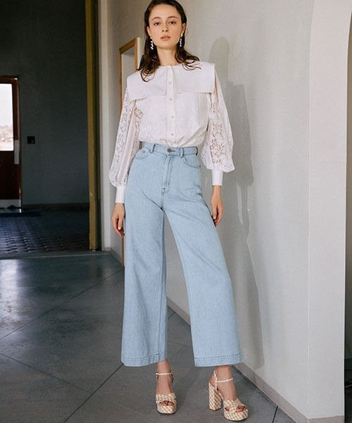 セール】eimyワイドデニム（デニムパンツ）｜EIMY ISTOIRE