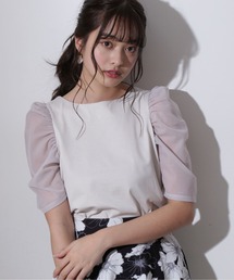 PROPORTION BODY DRESSING | 前後２ＷＡＹシアースリーブカットソー / 1212160305(Tシャツ/カットソー)