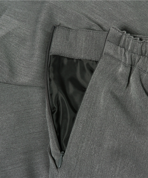 CIAOPANIC（チャオパニック）の「【Ciaopanic】ミモレ丈タックキュロットパンツ（その他パンツ・レディース・ライトグレー/グレー/ブラック・FREE）」の11枚目の写真