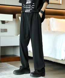 neos | 【neos -addictive design-】ルーズシルエット ウエストベルト付 テーパード スラックス パンツ(スラックス)