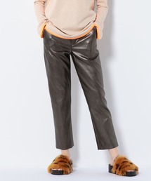 49AV.junko shimada | フェイクレザーパンツ(その他パンツ)