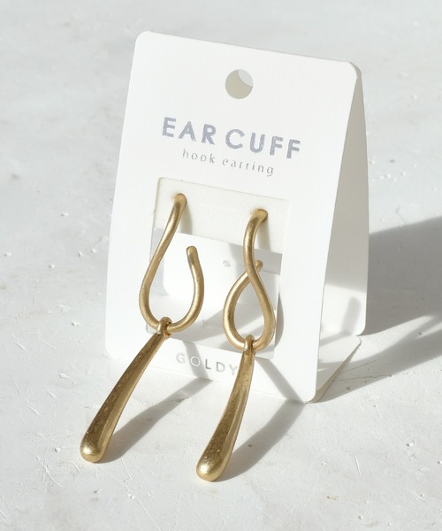 GOLDY（ゴールディ）の「スウィング スピーシーズ ニュアンス イヤーカフ（イヤーカフ・レディース・シルバー/ゴールド/シルバー系その他/ゴールド系その他・FREE）」の4枚目の写真