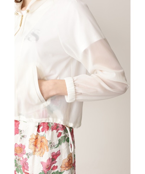 PINKY&DIANNE（ピンキーアンドダイアン）の「◆シアージップアップパーカー（パーカー・レディース・ブラック/ホワイト系その他・38）」の13枚目の写真