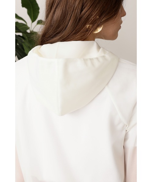 PINKY&DIANNE（ピンキーアンドダイアン）の「◆シアージップアップパーカー（パーカー・レディース・ブラック/ホワイト系その他・38）」の16枚目の写真