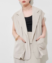 Aunt Marie's | テーラードダブルジレ / セットアップ対応(ベスト)